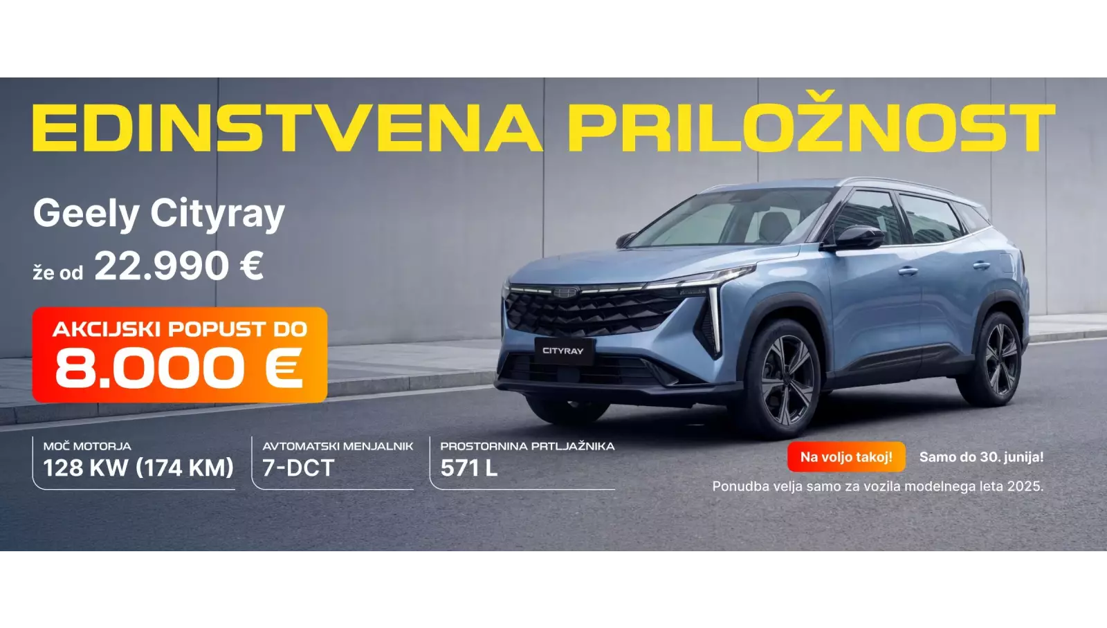 Novi Geely JI YUE